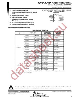 TL7712ACD datasheet  